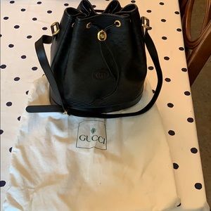 Vintage Gucci Drawstring Bag